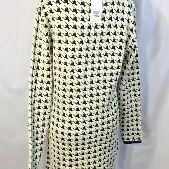 Mismash~Knit Sweater Dress~Houndstooth~Knee Length - Picture 4 of 8
